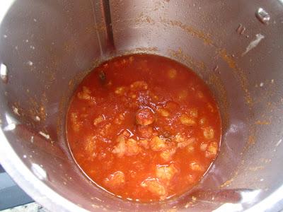 Rape alangostado relleno en salsa de gambas