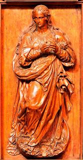 LA INMACULADA DE NOGUERA EN LA CATEDRAL DE LIMA