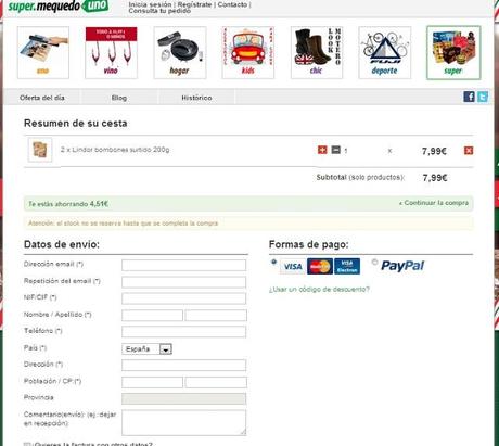 De compras en el super MeQuedoUno.com De compras en el super MeQuedoUno.com