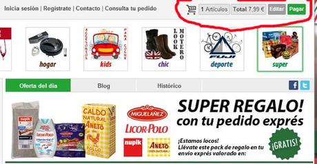 De compras en el super MeQuedoUno.com De compras en el super MeQuedoUno.com