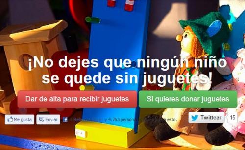 Campaña de recogida de juguetes
