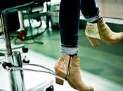 toque brillante pies.