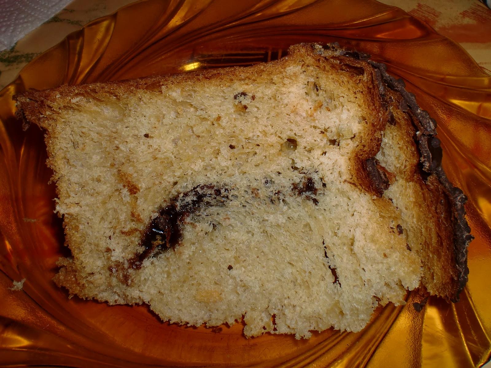 Panettone chocolate/チョコレートのパネトーネ