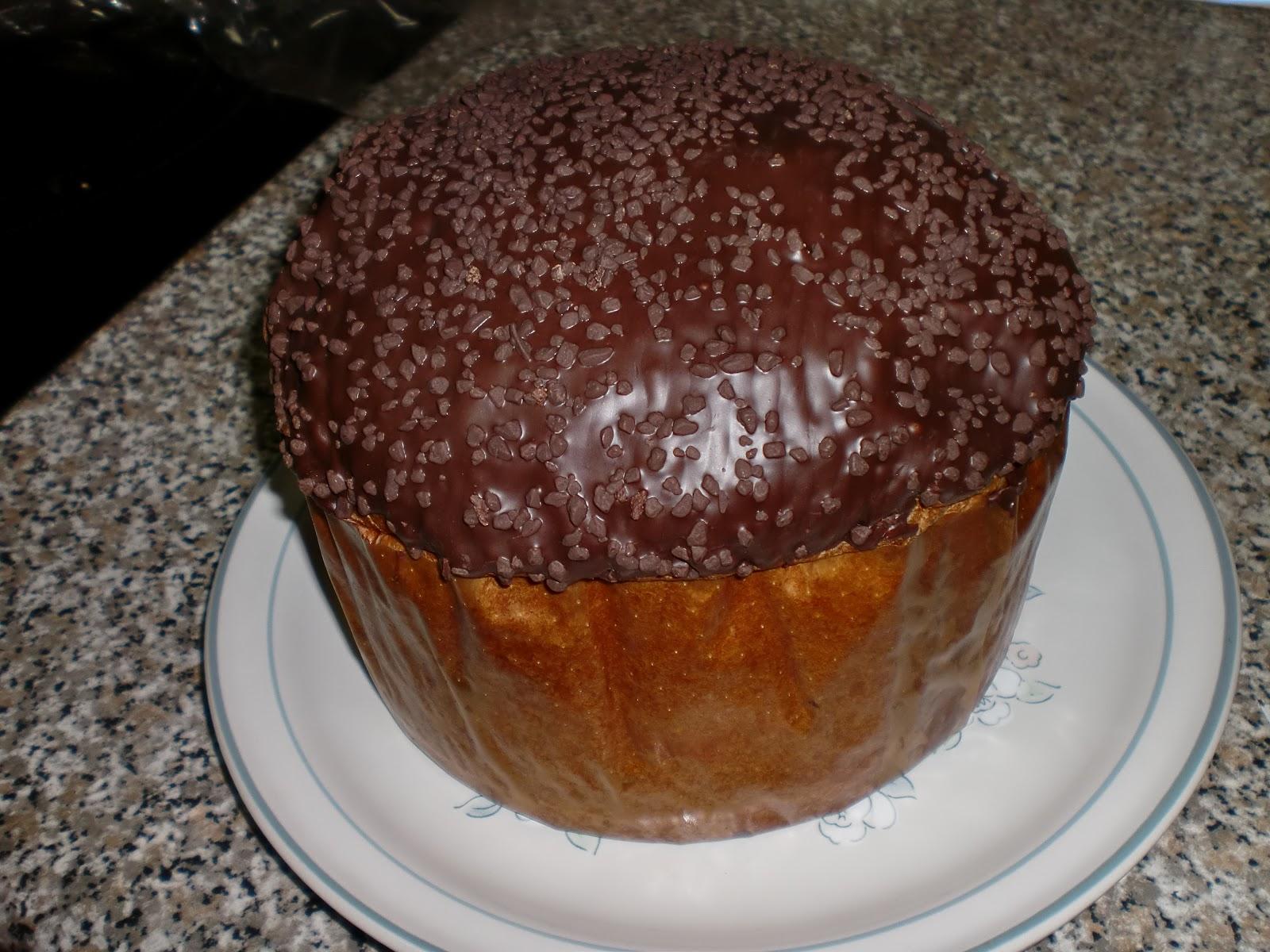 Panettone chocolate/チョコレートのパネトーネ