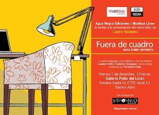 Fuera de cuadro: Presentación en Moebius Liceo