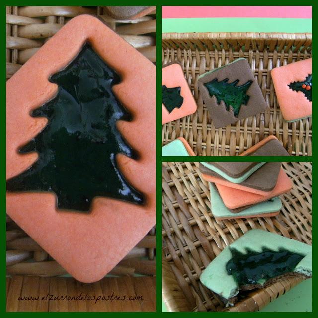 Galletas Navideñas con Mermelada de kiwi