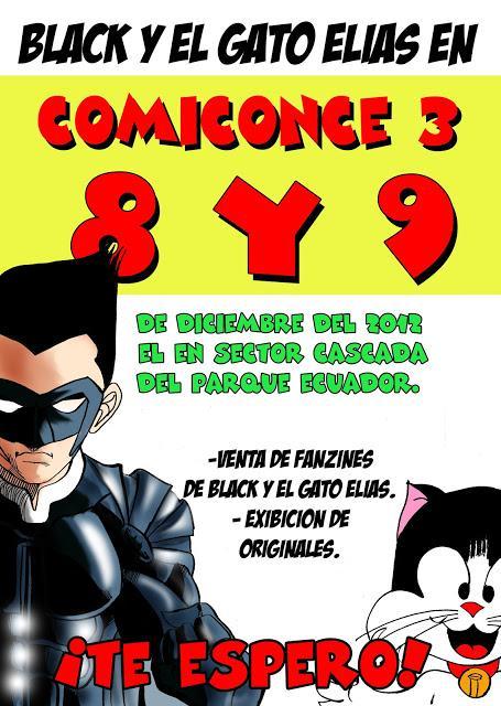 BLACK VA A COMICONCE 2012, CONCEPCIÓN