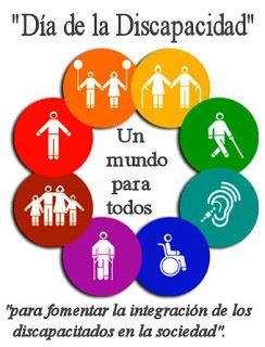 3 Diciembre: DÍA INTERNACIONAL DE LAS PERSONAS CON DISCAPACIDAD