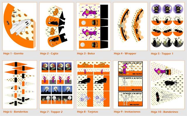 MEGACUKI HALLOWEEN - KIT DE FIESTAS Y GALLETAS