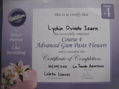 CURSO WILTON AVANZADO DE FLORES
