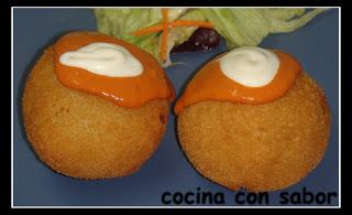 Bombas picantes de carne