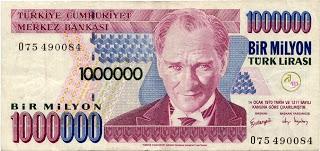La lira turca- Cambio de moneda.