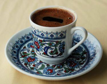 El café turco.