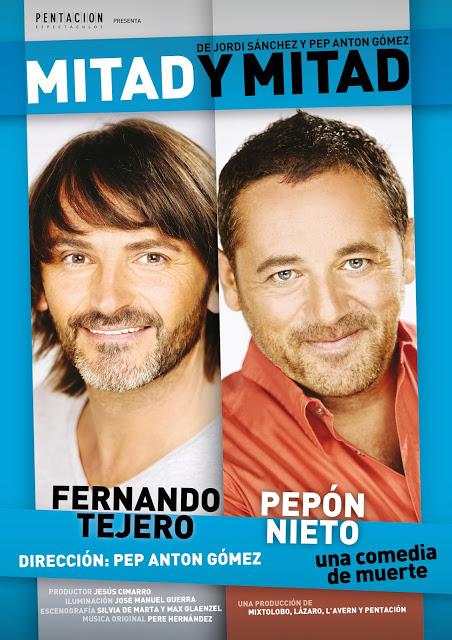 Estreno en Granada de MITAD Y MITAD, con Fernando Tejero y Pepón Nieto