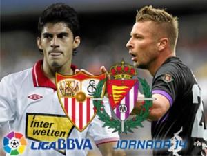 Actualidad Sevillista: Sevilla FC Vs Real Valladolid CF. Tres puntos importantísimos para no descolgarse de los puestos Europeos.