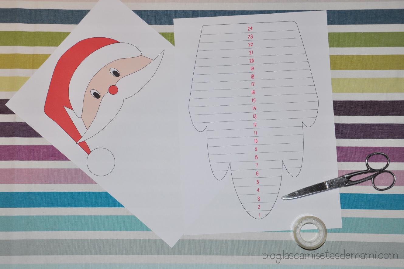 Un calendario de adviento personalizado