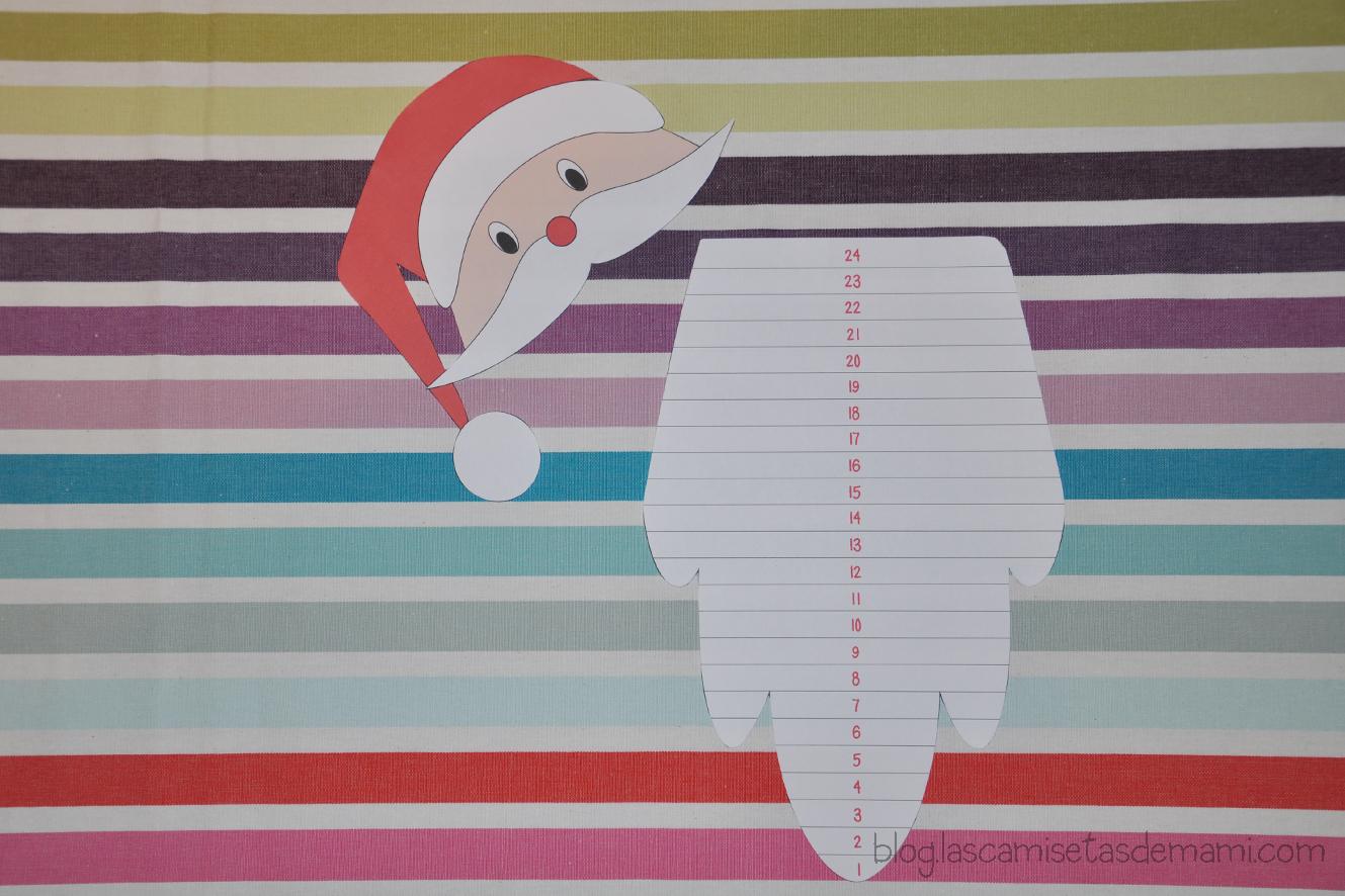 Un calendario de adviento personalizado