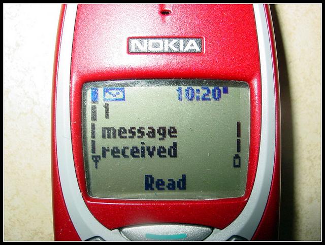 SMS Nokia 3310