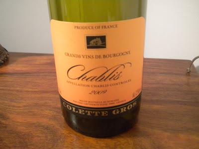 CHABLIS COLETTE GROS 2009.