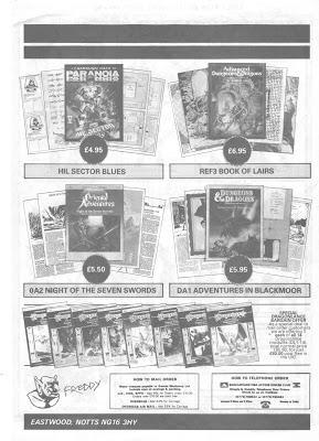 Mail Order Flyer de Febrero de 1987