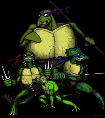 Prehistoric Mutant Ninja Turtles