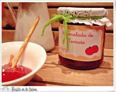 Mermelada de tomate a las 3C