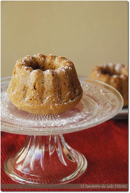 Mini Bundt Cakes de Calabaza Especiados