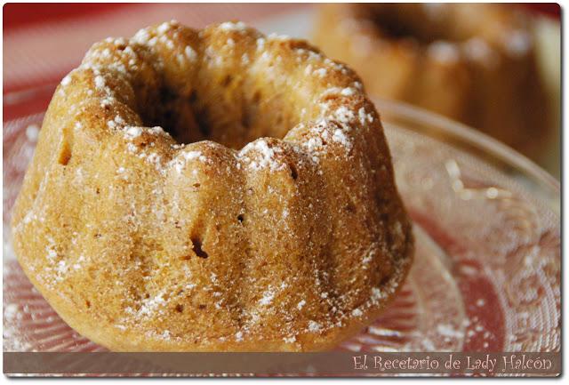 Mini Bundt Cakes de Calabaza Especiados