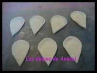 Como hacer rosas con fondant