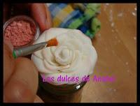 Como hacer rosas con fondant Como hacer rosas con fondant