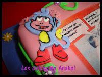 Tarta con oblea en la 
