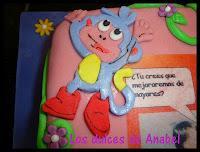 Tarta con oblea en la 