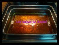 Flan de huevo al horno con bizcocho Flan de huevo al horno con bizcocho