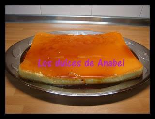 Flan de huevo al horno con bizcocho Flan de huevo al horno con bizcocho