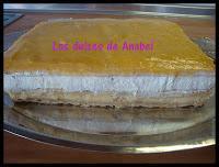 Tarta Milhojas de crema y nata