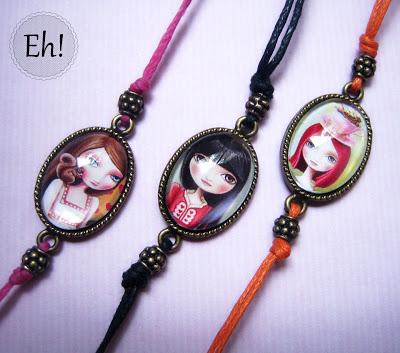 Pulseras de muñequitas