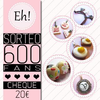 Segundo sorteo 600 fans facebook