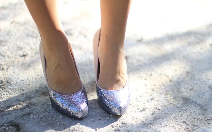 Zapatos glitter