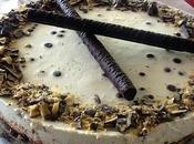 Tarta crema orujo chips chocolate