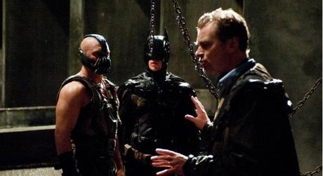 Rodando la pelea entre Bane y Batman
