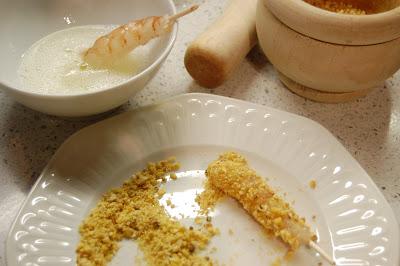 Crema de langostinos