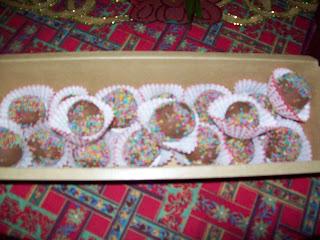 Bombones y truffas algo rico para compartir en estas navidades