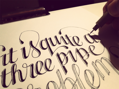 Sean McCabe - Hand lettering