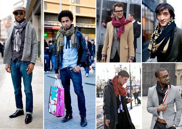 moda masculina foulards