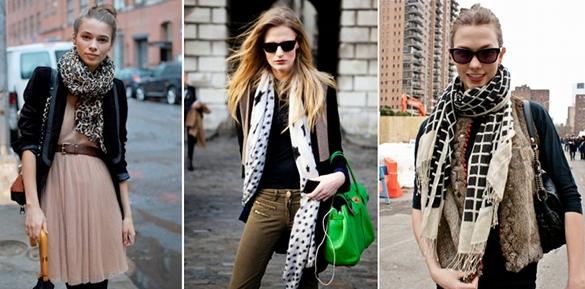 moda pañuelos y foulards