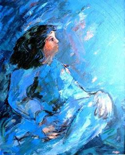 La pintora almadenense Sofia Reina expone en Madrid