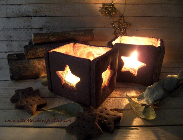 Galleta Porta Vela. DÍA 5 Calendario de Adviento'12