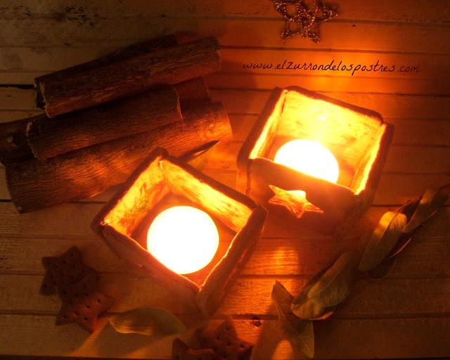 Galleta Porta Vela. DÍA 5 Calendario de Adviento'12