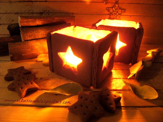 Galleta Porta Vela. DÍA 5 Calendario de Adviento'12