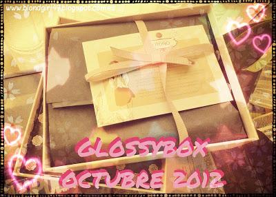 **Mi Glossybox de Octubre**